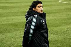 Maradona's struggling as Argentina head coach