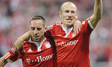 Two goals for Robben