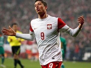 Robert Lewandowski is 20/1 to be the top overall goalscorer at Euro 2012