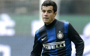 Liverpool have completed the signing of Brazil international midfielder Philippe Coutinho from Inter Milan in a deal believed to be worth £8.5 million.