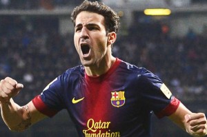 Barcelona midfielder Cesc Fabregas is a reported target for Arsenal and Manchester United
