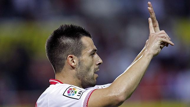 Sevilla FC president Jose Maria del Nido has revealed the club have rejected a cheeky £14.5 million bid from West Ham United for Alvaro Negredo.