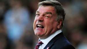West Ham boss Sam Allardyce watched his side down to a 2-1 defeat at Norwich yesterday