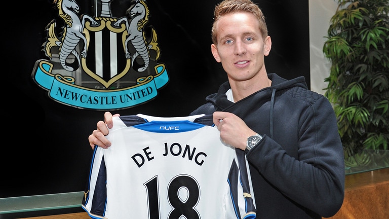 On-loan Newcastle United forward Luuk de Jong has revealed he hopes to secure a permanent move to St James' Park in the summer.
