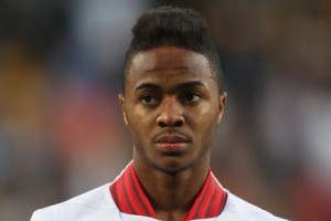 Young winger Raheem Sterling scored twice in Liverpool's 5-1 home win over Arsenal at Anfield