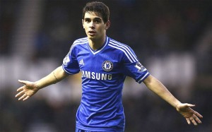 Chelsea's Oscar has endured a difficult year.