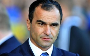 Roberto Martinez's Everton suffered a shock 3-2 defeat against Crystal Palace to dent their hopes of Champions League football next season