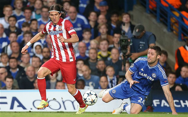 Chelsea F.C. are reportedly planning a £16.5 million summer swoop for highly-rated Atletico Madrid left-back Filipe Luis in the summer.