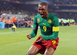 Cameroon legend Samuel Eto'o looks set for a move to Everton