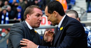 Former-Swansea bosses Brendan Rodgers and Roberto Martinez go head-t-head in the Merseyside derby on Saturday
