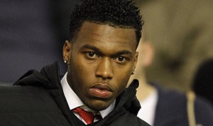 Liverpool will be without England striker Daniel Sturridge for up to a month