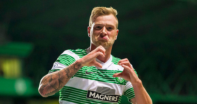 Celtic F.C. manager Ronny Deila has confirmed the club have an option to buy John Guidetti from Manchester City at the end of the season.