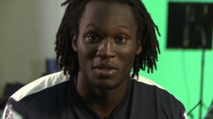 Belgium striker Romelu Lukaku opened the scoring in Everton's 2-0 win at Wolfsburg in the Europa League on Thursday night