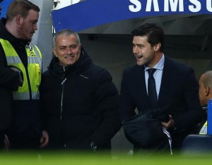Who will come out on top between Chelsea's Jose Mourinho and Tottenham's Mauricio Pochettino on Sunday?