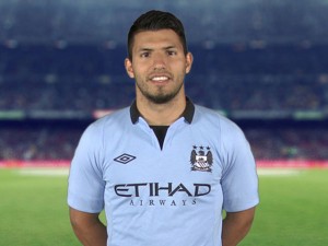 Manchester City's star striker Sergio Aguero has failed to find the net in five games since his returned from a five week injury lay-off