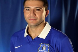 Paraguayan centre-back Antolin Alcaraz endured a difficult night as Everton suffered a 5-2 defeat against Dinamo Kiev to exit the Europa League at the last-16 stage