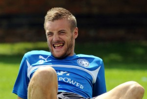 Leicester forward Jamie Vardy has been called-up to the England squad for the first time for next month's games against the Republic of Ireland and Slovenia