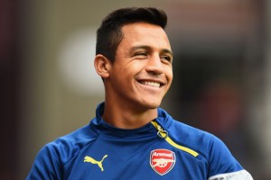 Chilean international Alexis Sanchez could be a key player for Arsenal as the Gunners take on LIverpool on Monday night