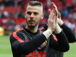 Manchester United 'keeper David de Gea seems to be out-of-favour with boss Louis van Gaal