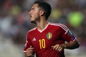 Belgium national team manager Marc Wilmots said star wringer Eden Hazard was fortunate to avoid being substituted after the player's uninspiring performance against Cyprus on Sunday.