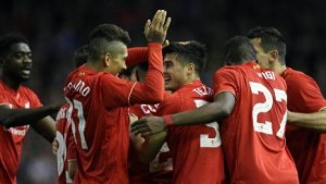 Liverpool players celebrating - Image via sport.bt.com