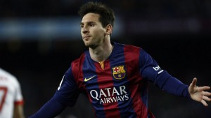 Messi enjoying his return from injury / Image via skysports.com