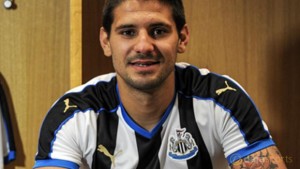 Newcastle's summer signing Aleksandar Mitrovic was influential in the Magpies 2-1 win at Tottenham