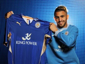 Algerian international winger Riyad Mahrez has been a key player in Leicester's unlikely title charge this season