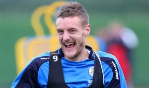 Leicester City striker Jamie Vardy has been in top form this season, but is still struggling to get a start for England