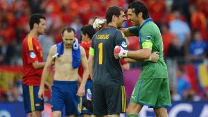 Spain and Italy will clash in the last-16 of Euro 2006, having met at Euro 2012 twice, including in the final 