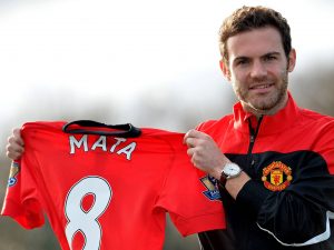 Spanish midfielder playmaker Juan Mata looks to be surplus to requirements at Manchester United this summer