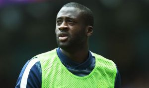 Veteran midfielder Yaya Toure has been left out of Manchester City's Champions League squad