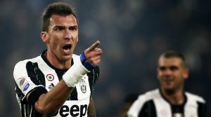 Mario Mandzukic has been in solid form for Juve as of late, but his position in the starting XI is now under threat. (Photo: beIN Sports)