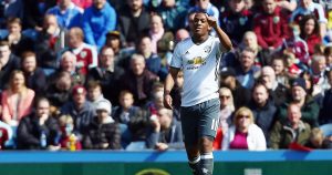 Anthony Martial Manchester United Burnley