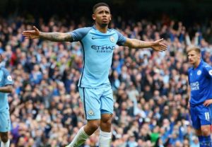 Gabriel Jesus Manchester City Leicester