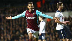 Manuel Lanzini West Ham Tottenham