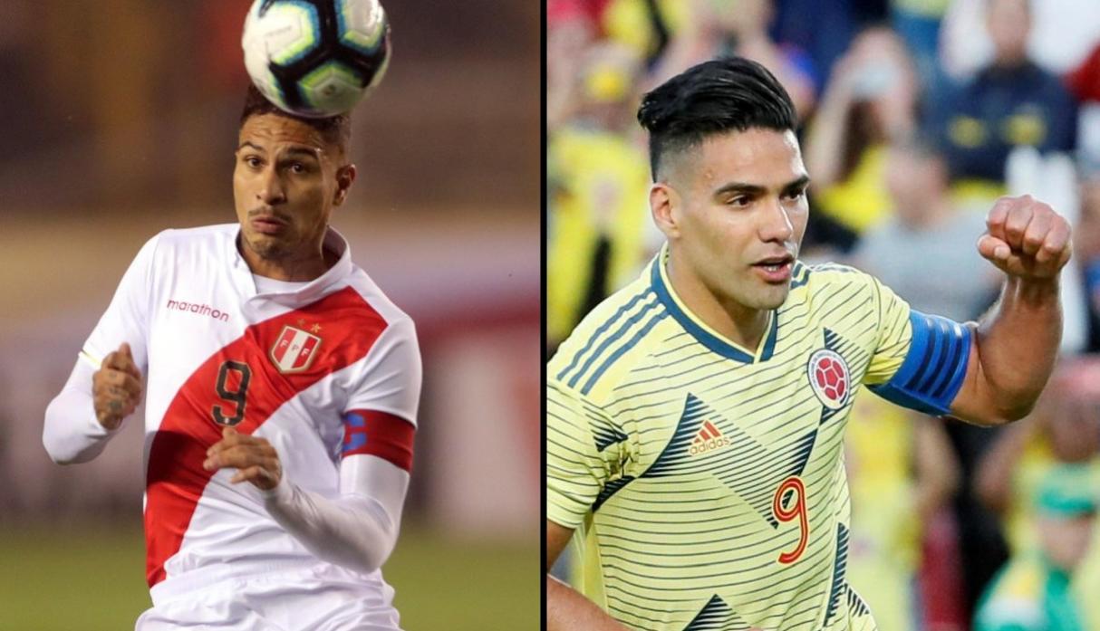 Head head vs colombia peru to Peru vs