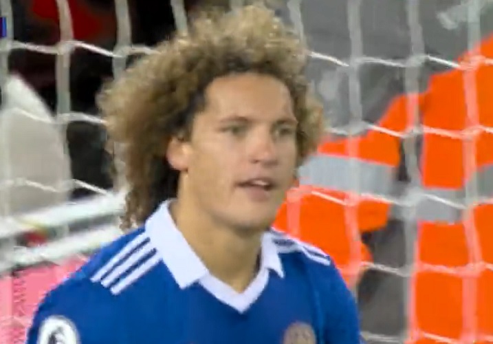 Leicester City defender Wout Faes scores two owngoals to hand