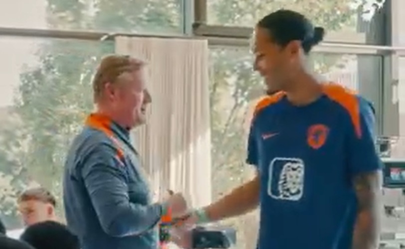 Netherlands celebrate captain Virgil van Dijk’s birthday as Liverpool