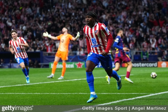 Atletico Madrid 1-2 Barcelona (3-2 agg): Lookman strike decisive as Garcia red card stems comeback - Soccer News